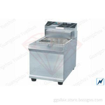 CE Counter Top Kitchen Deep Fryer For French fries , 300x60